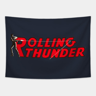 Rolling Thunder (1986) - Namco Arcade Spy Action Tapestry