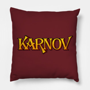 Karnov - Data East Arcade Action Classic Pillow