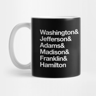 4th of July - Founding Fathers Mug