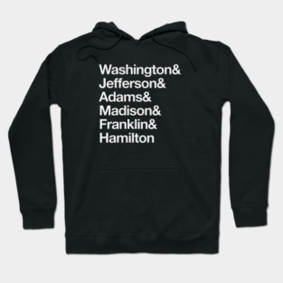 4th of July - Founding Fathers Hoodie