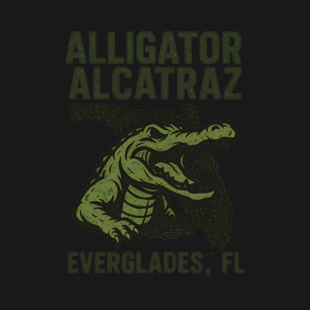Alligator-Alcatraz-Everglades-Florida by ArtistTee ⭐⭐⭐⭐⭐