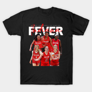 Indiana Fever Commissioner's Cup Champions T-Shirt