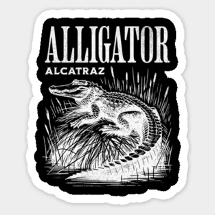 Alligator-Alcatraz | Florida-Everglades-Parody-Design Magnet