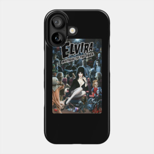 Elvira Movie Monster, Horror Film , Spooky Graphic Phone Case