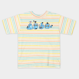 Demon Hunters Tiger And Bird Kids T-Shirt