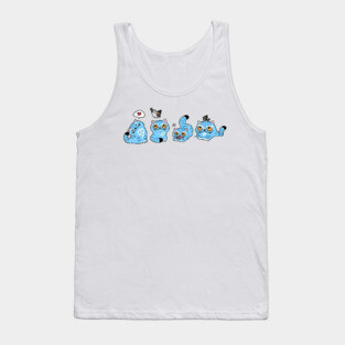 Demon Hunters Tiger And Bird Tank Top