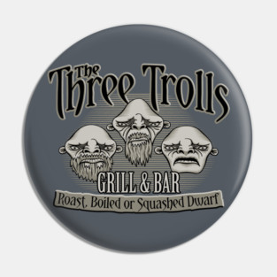 The Three Trolls Pin