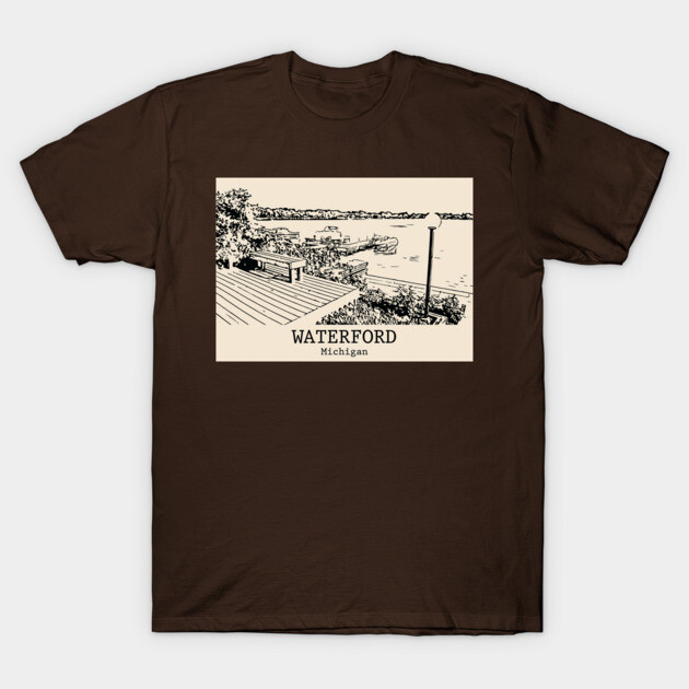 Waterford - Michigan T-Shirt by Lakeric