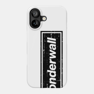 Wonderwall - The Mancunian Indie Anthem Phone Case