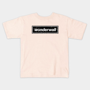 Wonderwall - The Mancunian Indie Anthem Kids T-Shirt