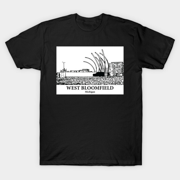 West Bloomfield - Michigan T-Shirt by Lakeric