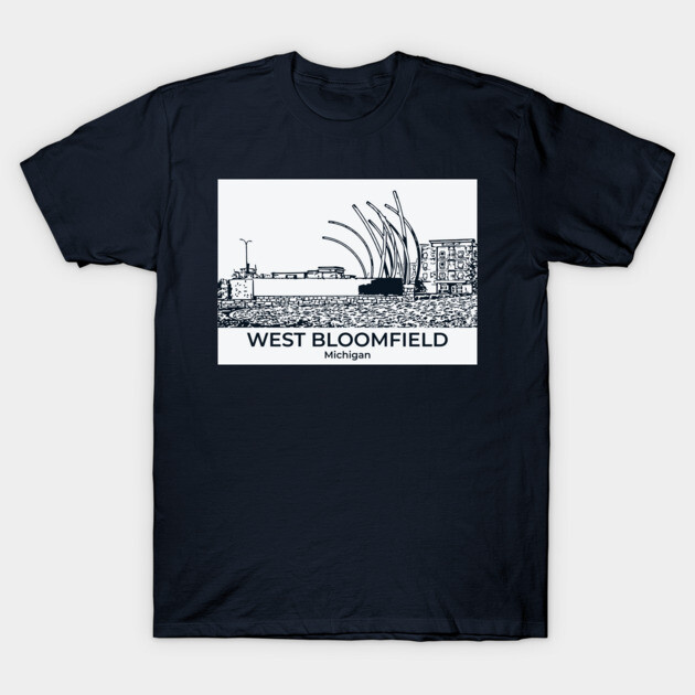 West Bloomfield - Michigan T-Shirt by Lakeric
