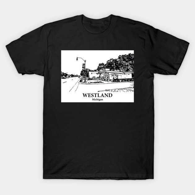 Westland - Michigan T-Shirt by Lakeric