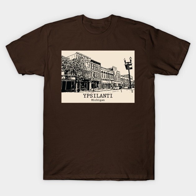 Ypsilanti - Michigan T-Shirt by Lakeric