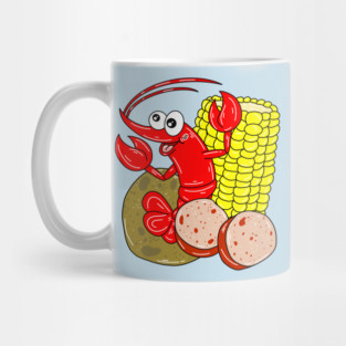 A Crawfish Boil Party Mug