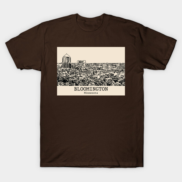 Bloomington - Minnesota T-Shirt by Lakeric
