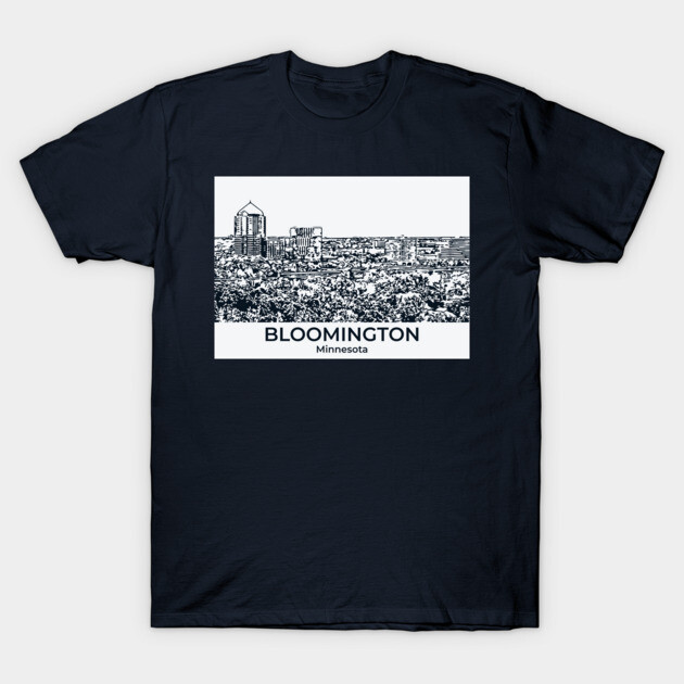 Bloomington - Minnesota T-Shirt by Lakeric