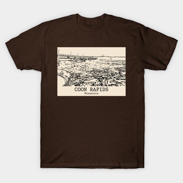 Coon Rapids - Minnesota T-Shirt by Lakeric