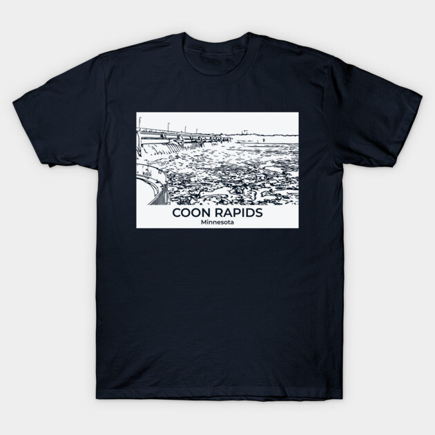 Coon Rapids - Minnesota T-Shirt by Lakeric