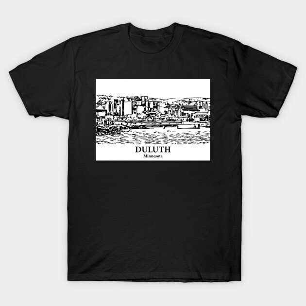 Duluth - Minnesota T-Shirt by Lakeric