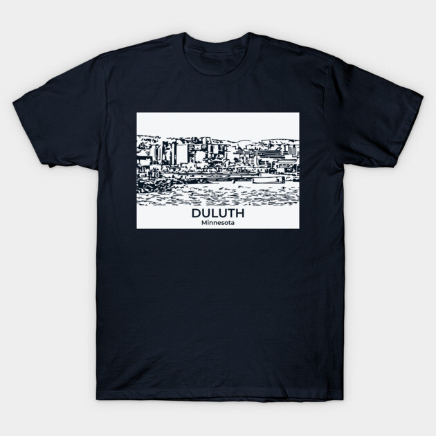 Duluth - Minnesota T-Shirt by Lakeric