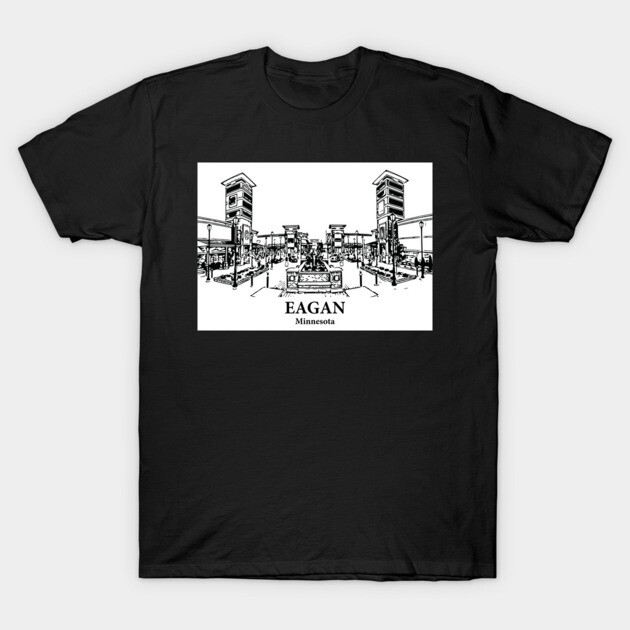 Eagan - Minnesota T-Shirt by Lakeric