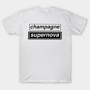 Champagne Supernova - Oasis-Inspired Graphic Tee T-Shirt