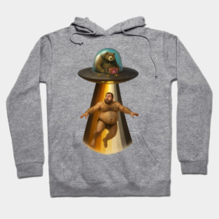 Gay Bear Abduction Hoodie