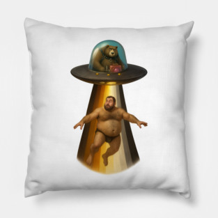 Gay Bear Abduction Pillow