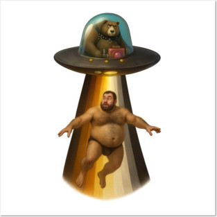 Gay Bear Abduction Posters and Art