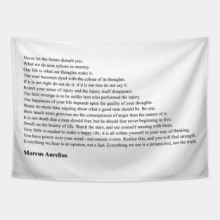 Marcus Aurelius Quotes Tapestry
