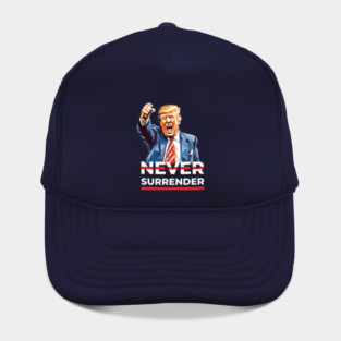 Never Surrender Trump Indictment Hat