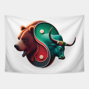 Bear vs Bull Trading Tapestry