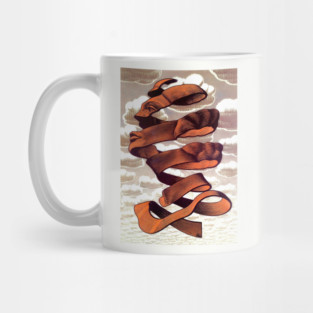 Maurits Escher, Rind, Impossible Reality, Surrealism Mug