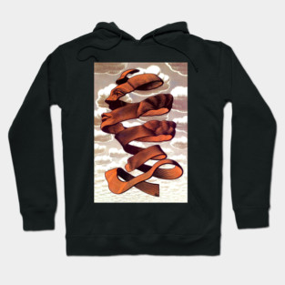 Maurits Escher, Rind, Impossible Reality, Surrealism Hoodie
