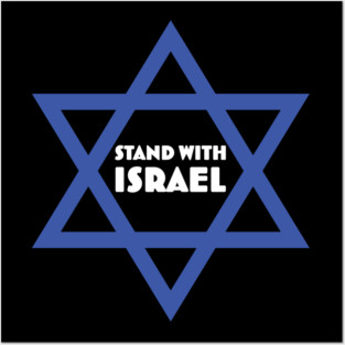 Stand with Israel Posters and Art