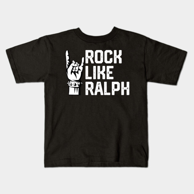 Rock Like Ralph Kids T-Shirt by Litehouse Tees