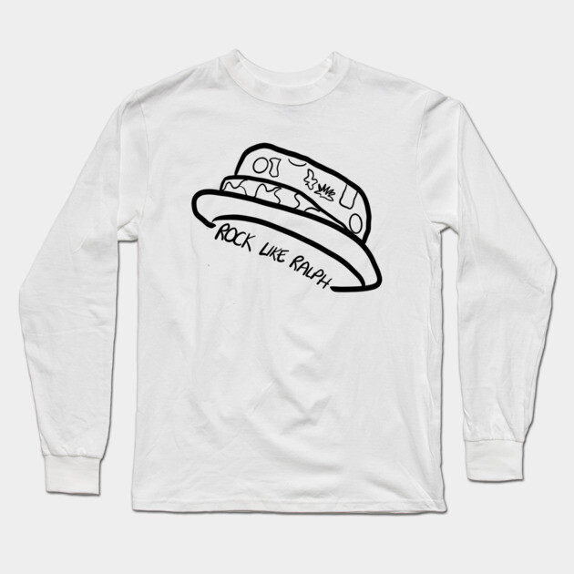 Rock Like Ralph Hat Long Sleeve T-Shirt by Litehouse Tees