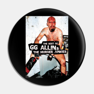 Gg Allin Band Rebellious Rhythms - chasomun #19 Pin