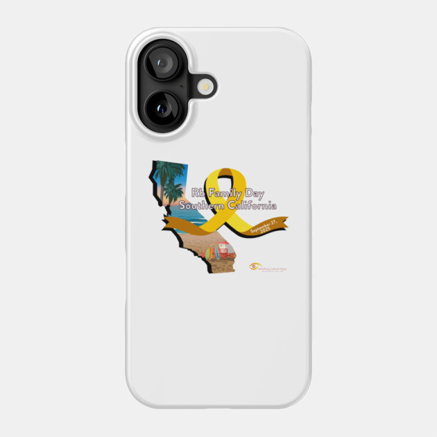 Rb Family Day Southern California - September 2025 Phone Case by World Eye Cancer Hope