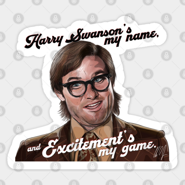 Big Trouble in Little China: Harry Swanson's the Name Sticker by 51Deesigns