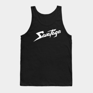 Savatage – Legends Never Die Metal Logo Tank Top