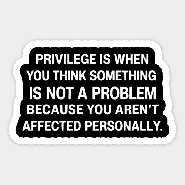 Privilege Definition Magnet by UrbanLifeApparel