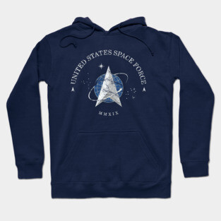 United States Space Force Vintage Official Insignia Hoodie