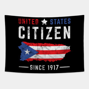 Puerto Rican United States Citizen - Puerto Rico USA American Tapestry