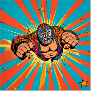 Lucha Libre Posters and Art