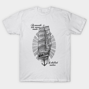 Sailing Ship Tattoo T-Shirt