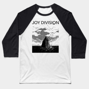 joy division band merch rock sea illustration artwork Baseball T-Shirt
