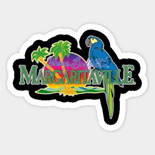 Jimmy Buffett Margaritaville Parrot Sticker