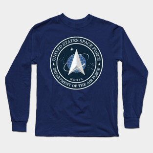United States Space Force Seal Long Sleeve T-Shirt